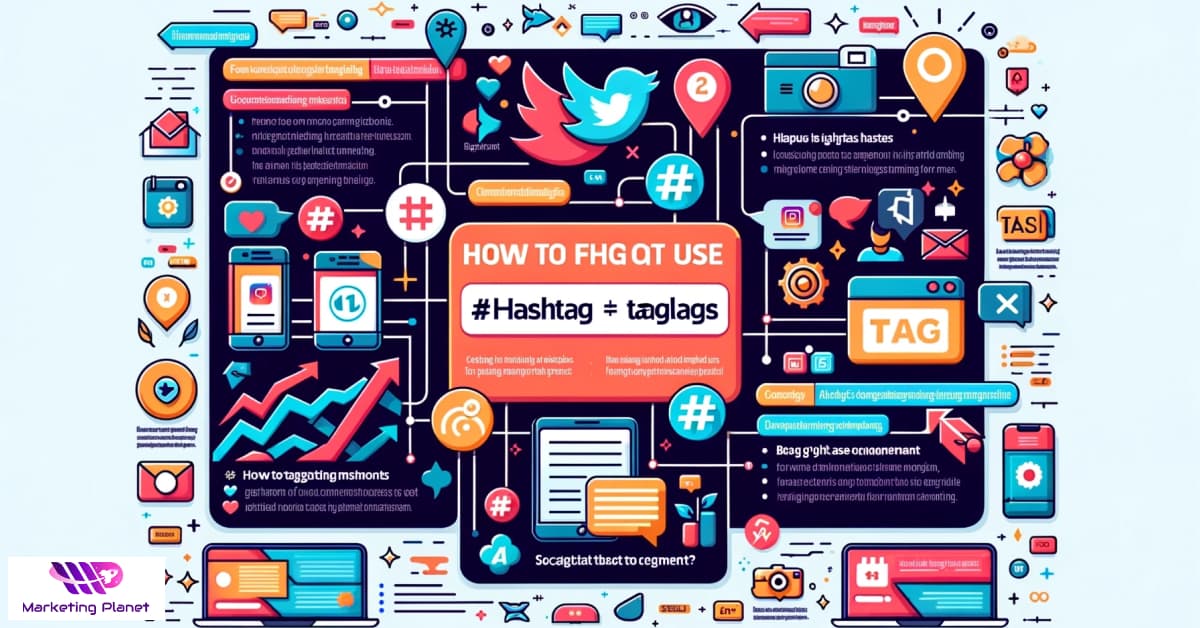 Use Hashtags and Tag Other Accounts